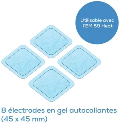 Kit de 8 électrodes de rechange Beurer EM 59