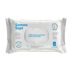 Lingettes nettoyantes spéciales masque PPC Somnosept