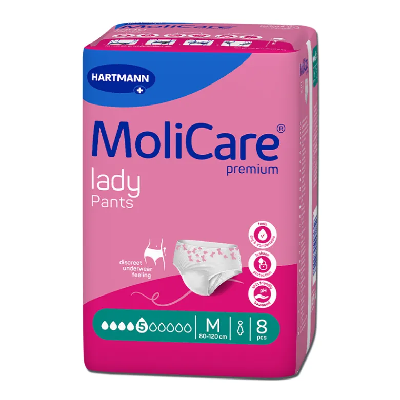 MoliCare Premium Lady Pants Hartmann 5 gouttes