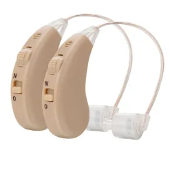 Paire d'amplificateurs rechargeable