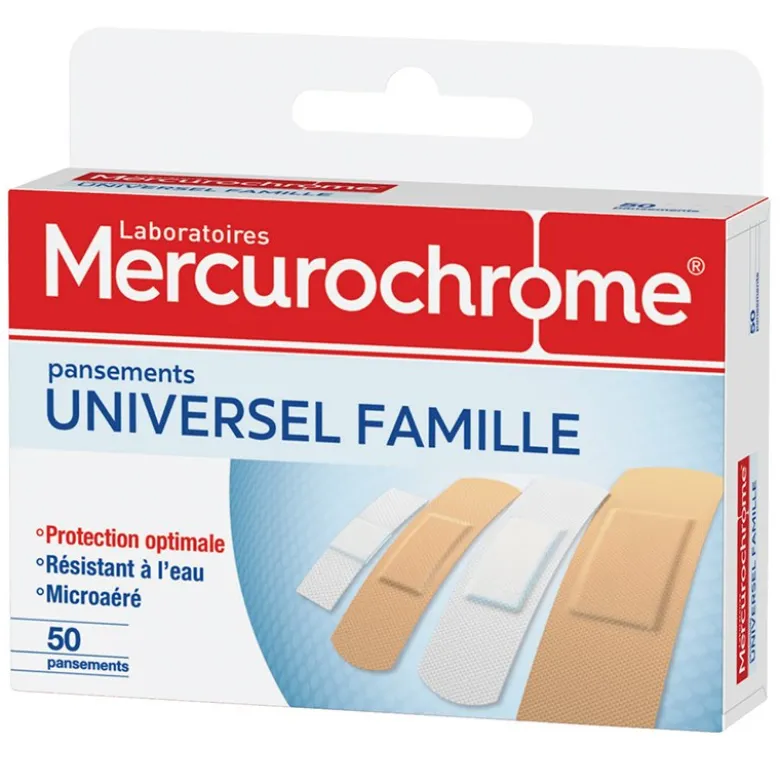 Pansements Mercurochrome