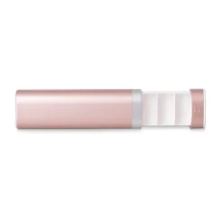 Pilulier de voyage 7 compartiments rose