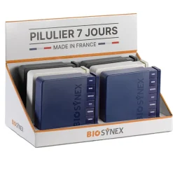 Pilulier grande contenance 7 jours