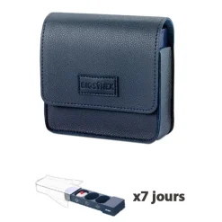 Pilulier voyage grande contenance 7 jours