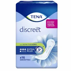 Protection anatomique Tena Discreet Extra Plus
