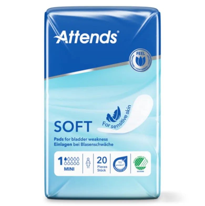 Protection féminine - Attends Soft 1 Mini