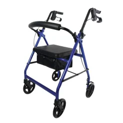 Rollator 4 roues Aluminium