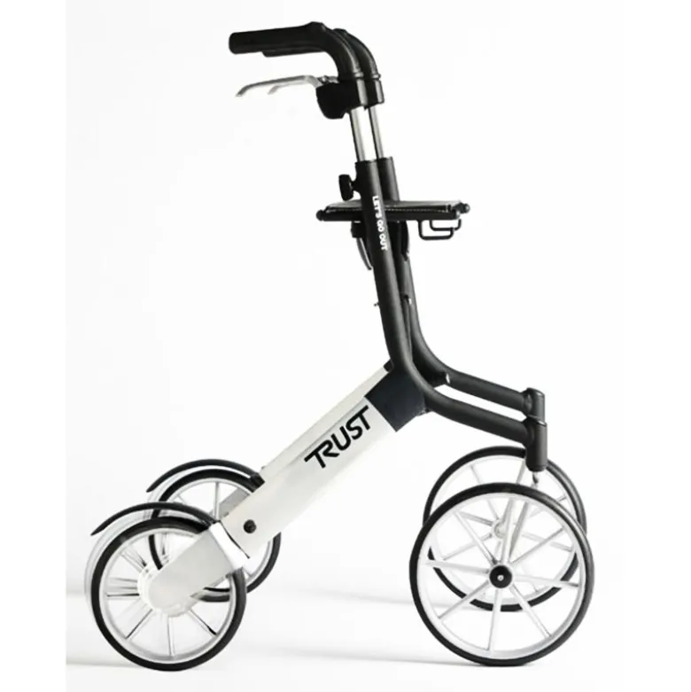 Rollator 4 roues Let's Go Out noir Mobio