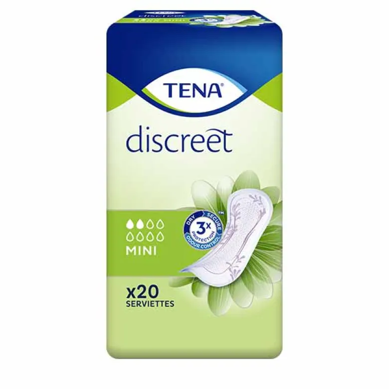 Serviette hygiénique Tena Discreet Mini