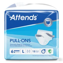 Slip absorbant Attends Pant Pull-ons 6 gouttes x18 - Taille L