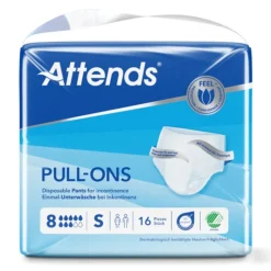 Slip absorbant Attends Pant Pull-ons 8 gouttes x16 - Taille S