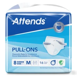Slip absorbant Attends Pant Pull-ons 8 gouttes x16 - Taille M