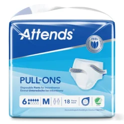 Slip absorbant Attends Pant Pull-ons 6 gouttes x18 - Taille M