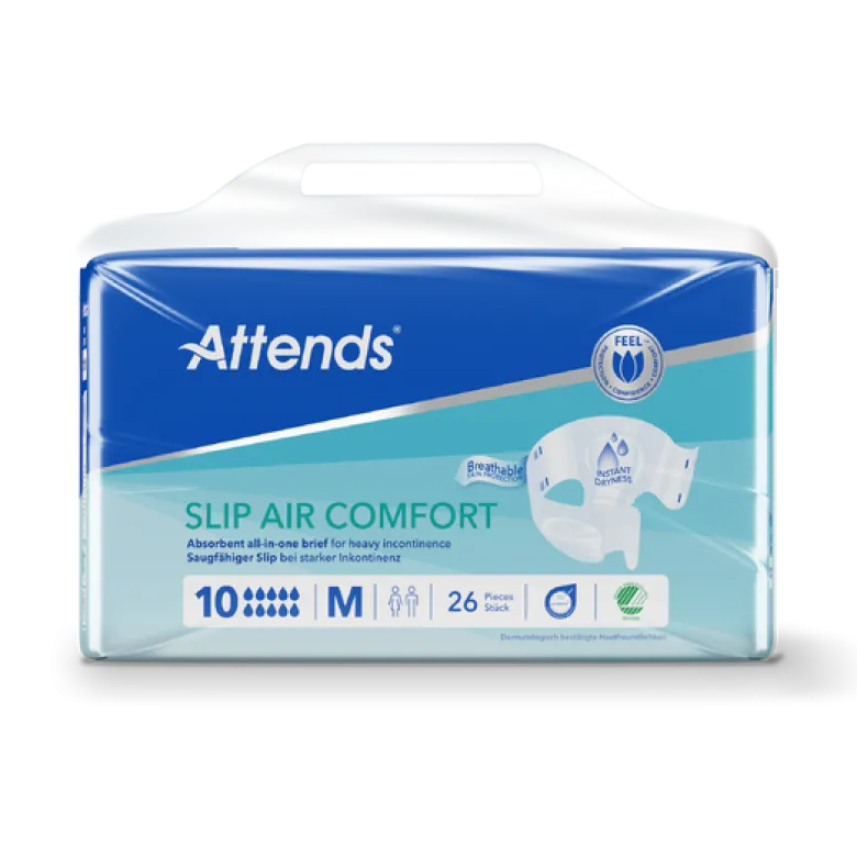 Slip air comfort Attends 10 gouttes x26 - Taille M