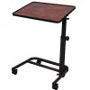 Table de lit diffusion en ronce de noyer