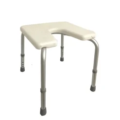Tabouret de douche avec découpe anatomique Muguet